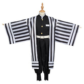 Kinder Kimono Kimetsu no Yaiba Iguro Obanai Demon Slayer Cosplay Kostüm Halloween Karneval Kostüm Set - cosplaycartde